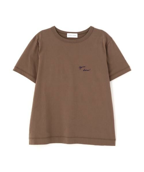 human woman / ヒューマンウーマン カットソー | Ｂｏｎｎｅ　ｃｈａｎｃｅ　刺繍ロゴＴシャツ | 詳細10