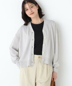 human woman / ヒューマンウーマン ニット・セーター | ◆ペーパーヤーンＶネックカーディガン