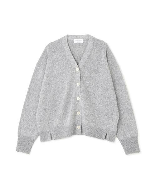 human woman / ヒューマンウーマン ニット・セーター | ペーパーヤーンＶネックカーディガン | 詳細5