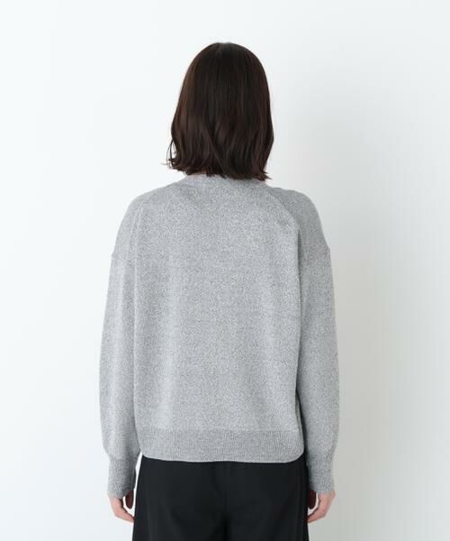 human woman / ヒューマンウーマン ニット・セーター | ペーパーヤーンＶネックカーディガン | 詳細9