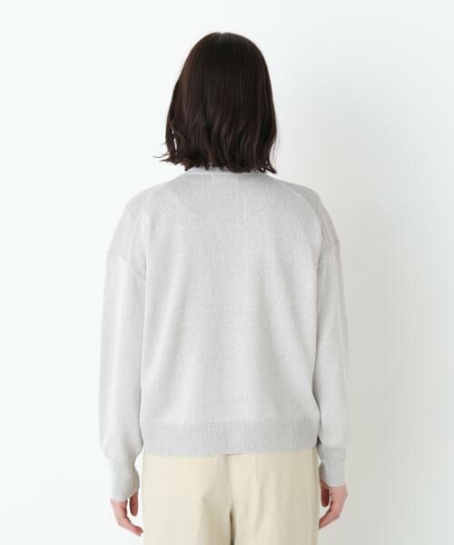 human woman / ヒューマンウーマン ニット・セーター | ペーパーヤーンＶネックカーディガン | 詳細17