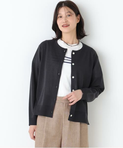 human woman / ヒューマンウーマン ニット・セーター | ◆クルーネックニットカーディガン | 詳細7