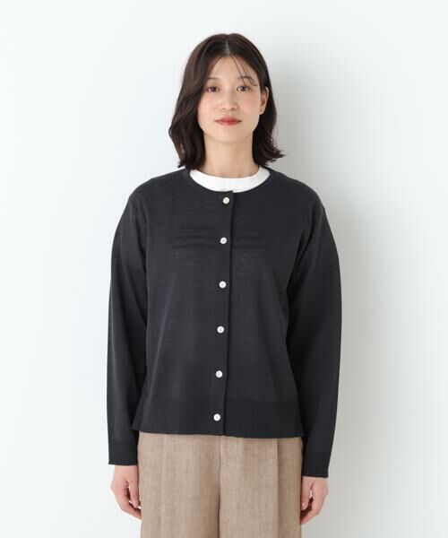 human woman / ヒューマンウーマン ニット・セーター | ◆クルーネックニットカーディガン | 詳細9