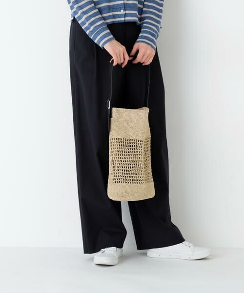 human woman / ヒューマンウーマン バッグ | ｔｏｃａ　シンダーメッシュバッグ（ナチュラル1）