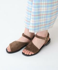 human woman / ヒューマンウーマン シューズ | ◆ＥＮＥＳＳ　ストラップレザーサンダル