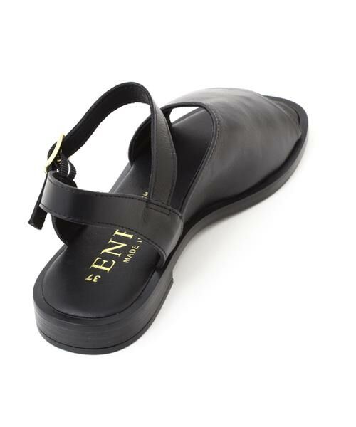 human woman / ヒューマンウーマン シューズ | ◆ＥＮＥＳＳ　ストラップレザーサンダル | 詳細3