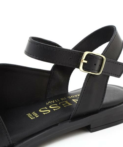 human woman / ヒューマンウーマン シューズ | ◆ＥＮＥＳＳ　ストラップレザーサンダル | 詳細5