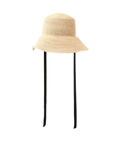 human woman / ヒューマンウーマン ハット | ◆ｐ　ｃｕｑ　ラフィアハット | 詳細1