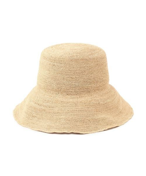 human woman / ヒューマンウーマン ハット | ◆ｐ　ｃｕｑ　ラフィアハット | 詳細2