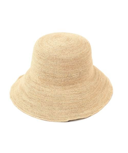 human woman / ヒューマンウーマン ハット | ◆ｐ　ｃｕｑ　ラフィアハット | 詳細3