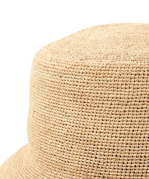 human woman / ヒューマンウーマン ハット | ◆ｐ　ｃｕｑ　ラフィアハット | 詳細4
