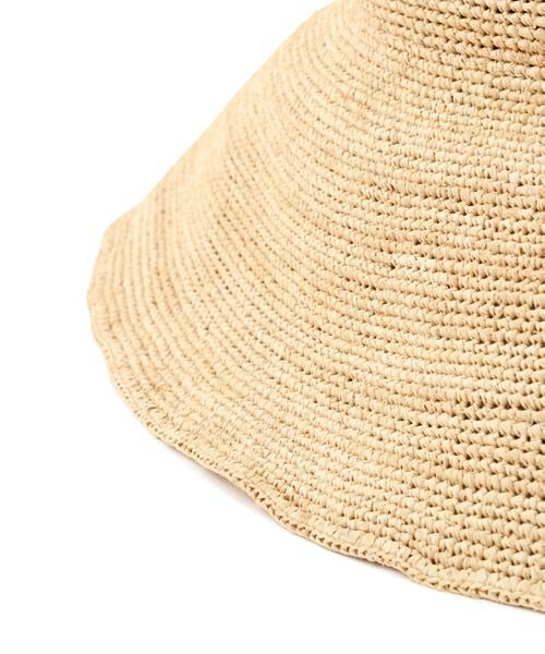 human woman / ヒューマンウーマン ハット | ◆ｐ　ｃｕｑ　ラフィアハット | 詳細5