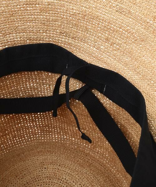 human woman / ヒューマンウーマン ハット | ◆ｐ　ｃｕｑ　ラフィアハット | 詳細7