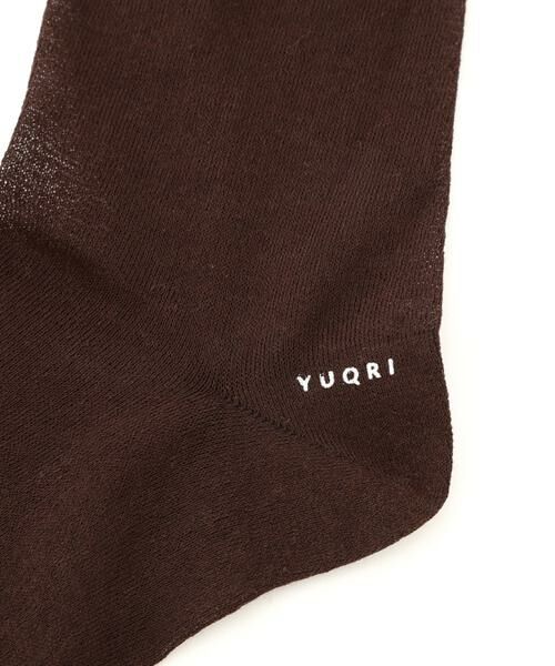 human woman / ヒューマンウーマン ソックス | ◆ＹＵＱＲＩ　シアーソックス | 詳細4