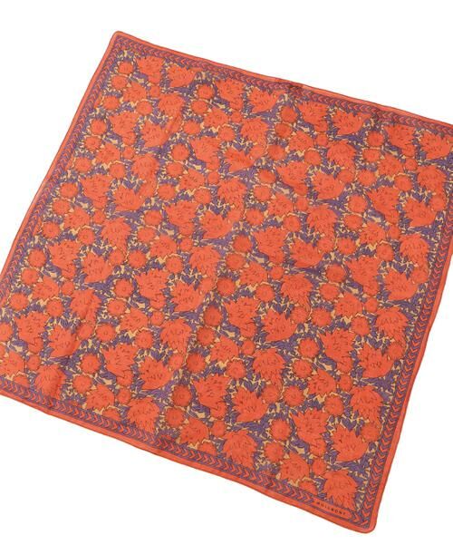 human woman / ヒューマンウーマン マフラー・ショール・スヌード・ストール | ＭＯＩＳＭＯＮＴ　フラワープリントスカーフ | 詳細5