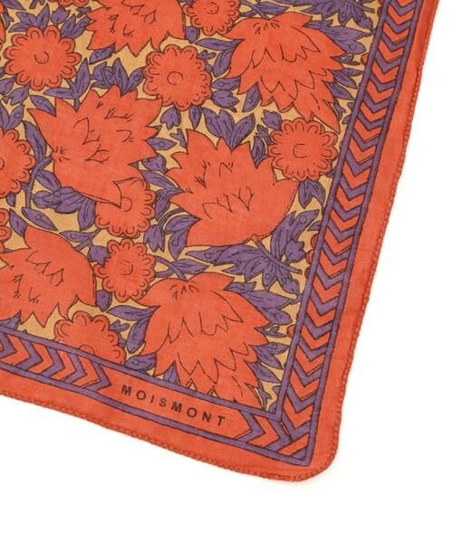 human woman / ヒューマンウーマン マフラー・ショール・スヌード・ストール | ＭＯＩＳＭＯＮＴ　フラワープリントスカーフ | 詳細6