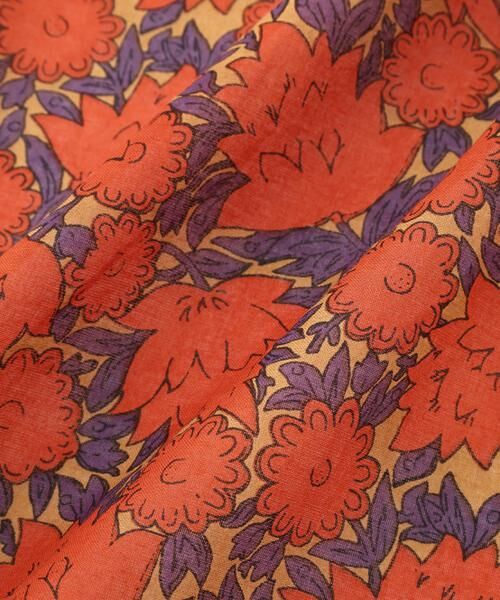 human woman / ヒューマンウーマン マフラー・ショール・スヌード・ストール | ＭＯＩＳＭＯＮＴ　フラワープリントスカーフ | 詳細8