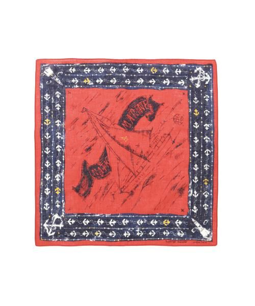 human woman / ヒューマンウーマン マフラー・ショール・スヌード・ストール | ＮＡＴＩＣ　ガーゼヨット柄 | 詳細2