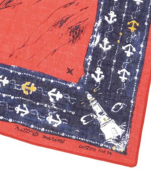 human woman / ヒューマンウーマン マフラー・ショール・スヌード・ストール | ＮＡＴＩＣ　ガーゼヨット柄 | 詳細3