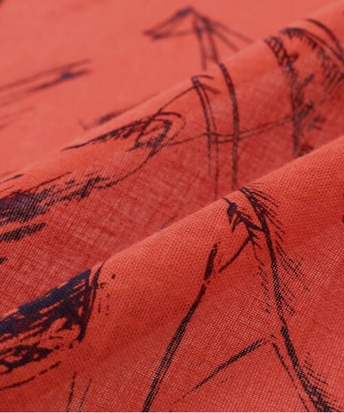 human woman / ヒューマンウーマン マフラー・ショール・スヌード・ストール | ＮＡＴＩＣ　ガーゼヨット柄 | 詳細4