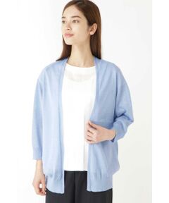 human woman / ヒューマンウーマン ニット・セーター | ラミーハイゲージ長丈はおり