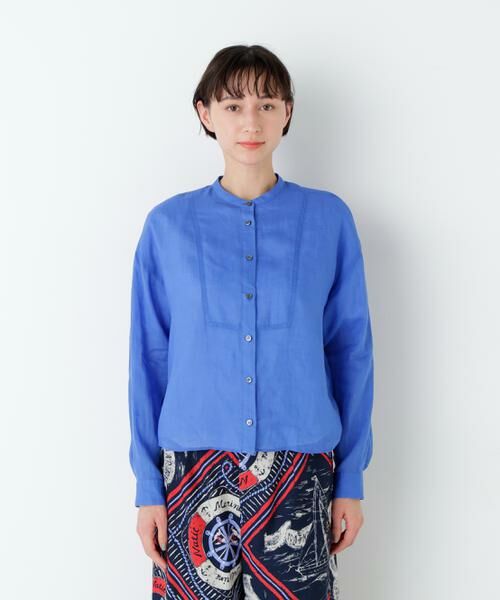 human woman / ヒューマンウーマン シャツ・ブラウス | ラミーボザムシャツブラウス | 詳細4