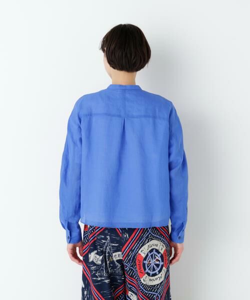 human woman / ヒューマンウーマン シャツ・ブラウス | ラミーボザムシャツブラウス | 詳細5