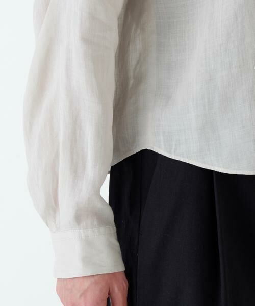 human woman / ヒューマンウーマン シャツ・ブラウス | ラミーボザムシャツブラウス | 詳細13