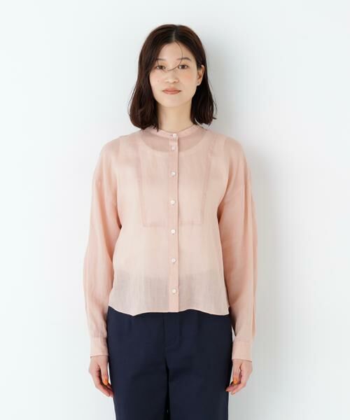human woman / ヒューマンウーマン シャツ・ブラウス | ラミーボザムシャツブラウス | 詳細19