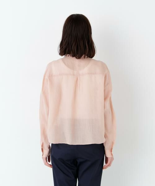 human woman / ヒューマンウーマン シャツ・ブラウス | ラミーボザムシャツブラウス | 詳細20
