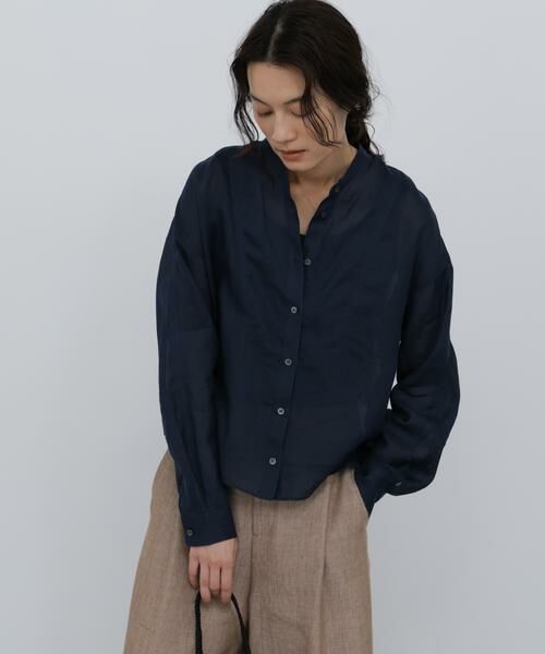 human woman / ヒューマンウーマン シャツ・ブラウス | ラミーボザムシャツブラウス | 詳細23