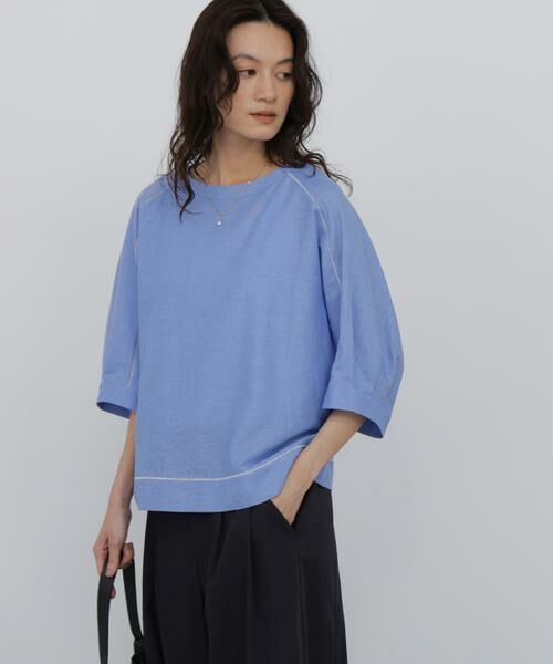 human woman / ヒューマンウーマン シャツ・ブラウス | 梯子レースブラウス | 詳細2