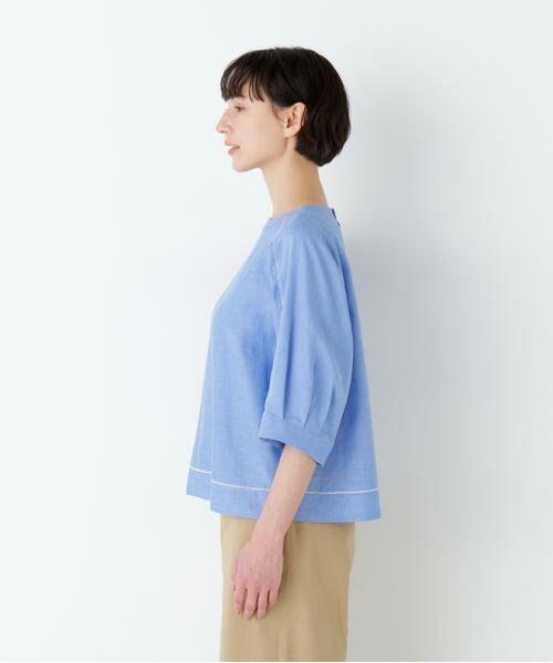 human woman / ヒューマンウーマン シャツ・ブラウス | 梯子レースブラウス | 詳細7