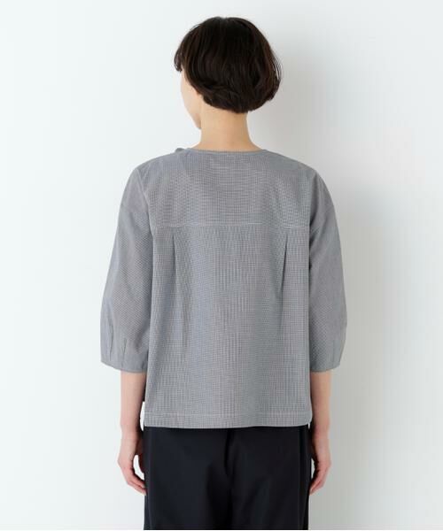 human woman / ヒューマンウーマン シャツ・ブラウス | ウォッシュドタイプライターフリルブラウス | 詳細5