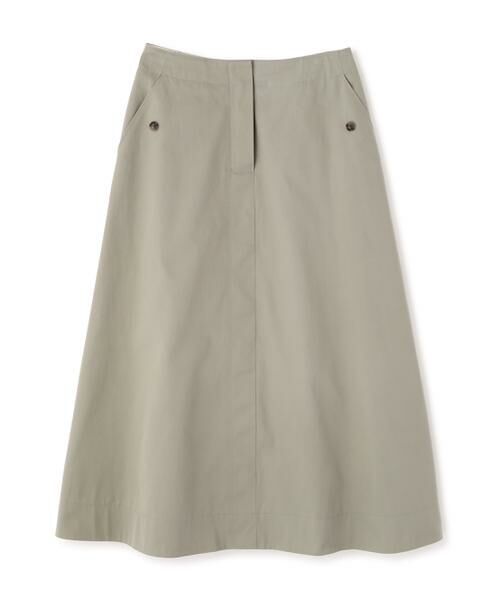 human woman / ヒューマンウーマン スカート | ライトチノフレアスカート | 詳細1