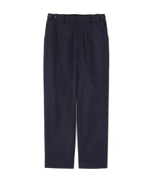 human woman / ヒューマンウーマン パンツ | ピケストレッチ細身ストレートパンツ | 詳細1