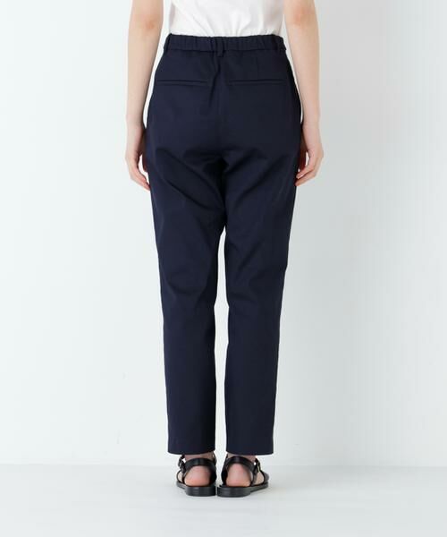 human woman / ヒューマンウーマン パンツ | ピケストレッチ細身ストレートパンツ | 詳細8