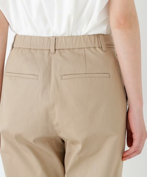 human woman / ヒューマンウーマン パンツ | ピケストレッチ細身ストレートパンツ | 詳細21