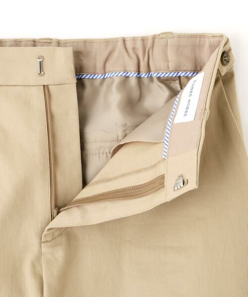 human woman / ヒューマンウーマン パンツ | ピケストレッチ細身ストレートパンツ | 詳細22