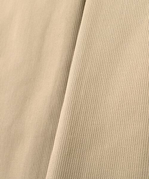 human woman / ヒューマンウーマン パンツ | ピケストレッチ細身ストレートパンツ | 詳細23