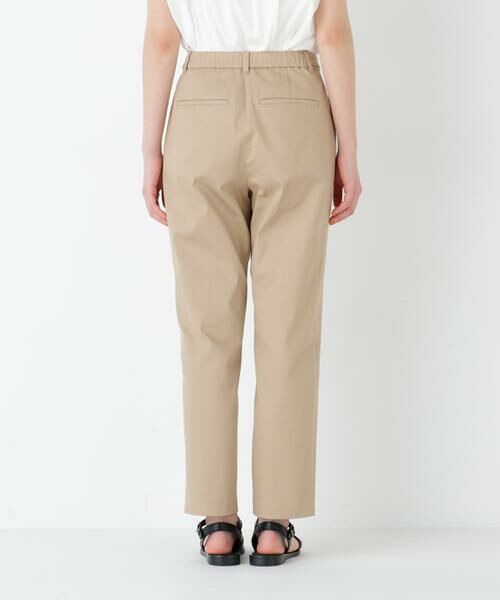 human woman / ヒューマンウーマン パンツ | ピケストレッチ細身ストレートパンツ | 詳細18