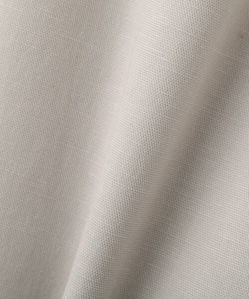 human woman / ヒューマンウーマン パンツ | 麻混ドビーストレッチウェストゴムパンツ | 詳細13