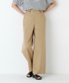 human woman / ヒューマンウーマン パンツ | ライトチノセミワイドパンツ