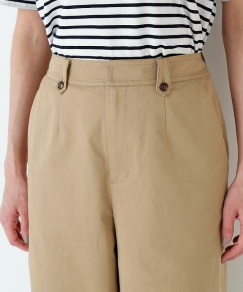 human woman / ヒューマンウーマン パンツ | ライトチノセミワイドパンツ | 詳細10