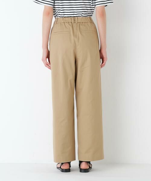human woman / ヒューマンウーマン パンツ | ライトチノセミワイドパンツ | 詳細9