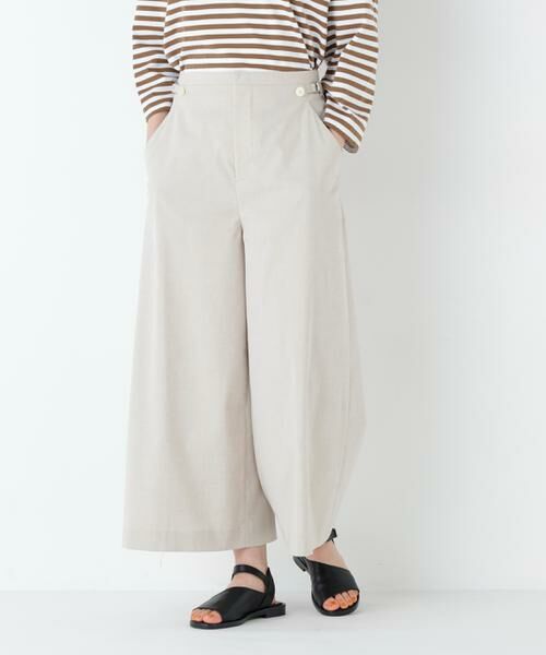 human woman / ヒューマンウーマン パンツ | マリンディテールガウチョパンツ | 詳細2