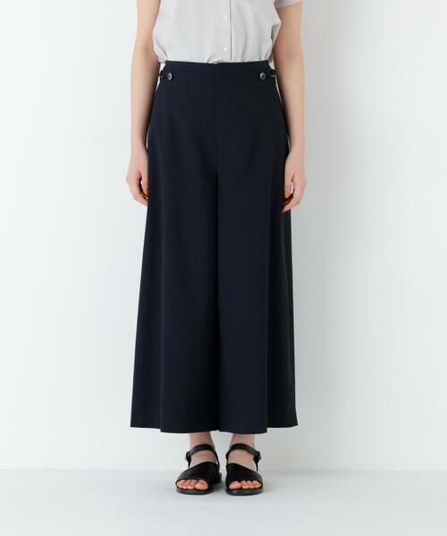 human woman / ヒューマンウーマン パンツ | マリンディテールガウチョパンツ | 詳細18