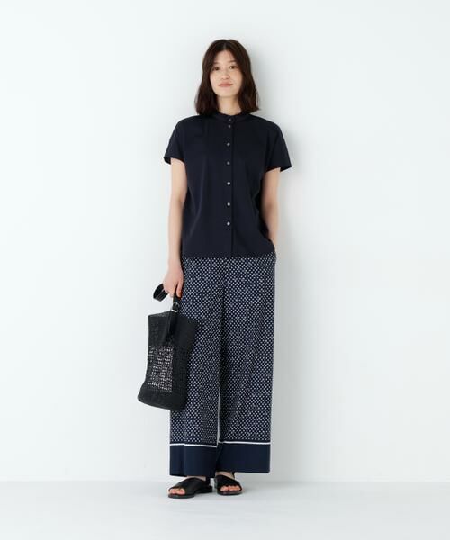 human woman / ヒューマンウーマン パンツ | ≪ＮＡＴＩＣコラボ≫セミワイドプリントパンツ | 詳細4