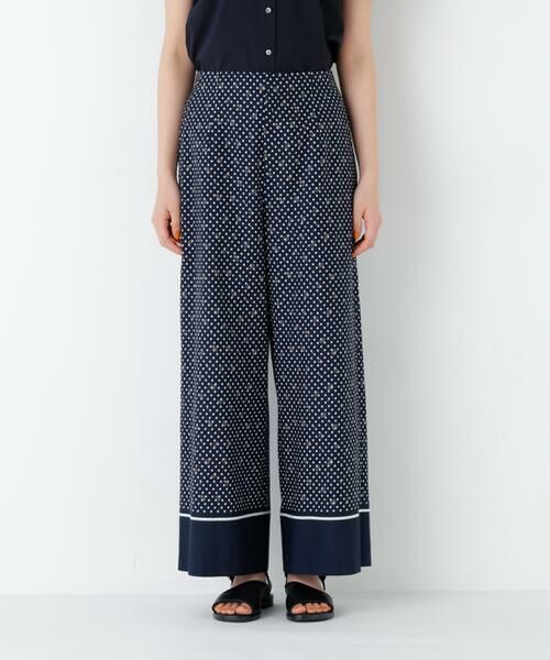 human woman / ヒューマンウーマン パンツ | ≪ＮＡＴＩＣコラボ≫セミワイドプリントパンツ | 詳細5