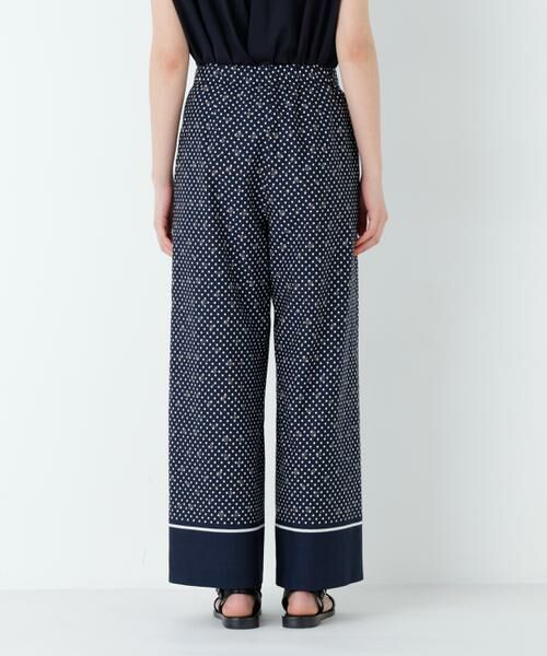 human woman / ヒューマンウーマン パンツ | ≪ＮＡＴＩＣコラボ≫セミワイドプリントパンツ | 詳細6